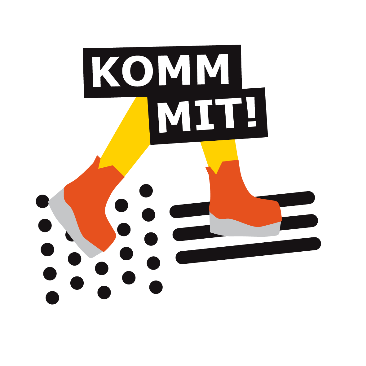 Bodenleitstreifen Logo